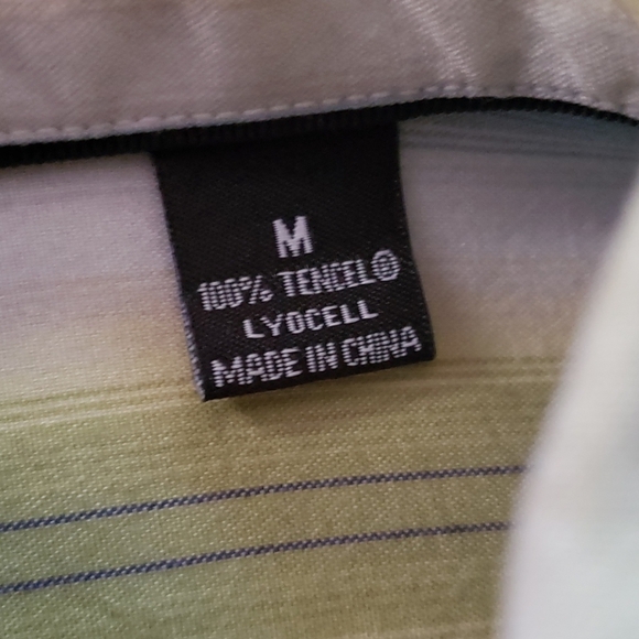 Indigo Palms button-down shirt - Picture 3 of 4